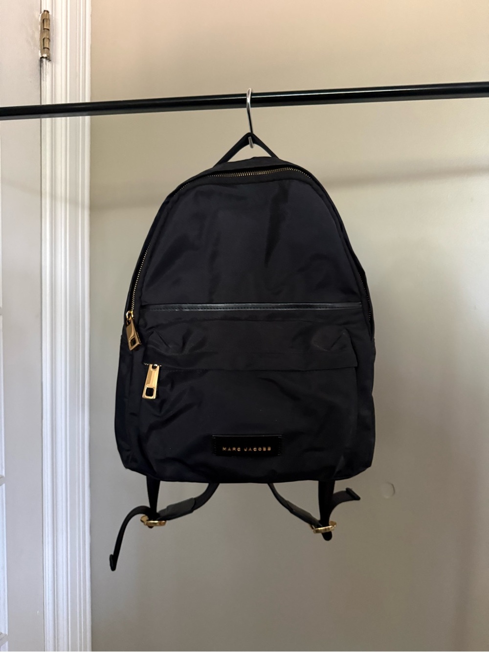 Marc Jacobs Black Nylon Backpack